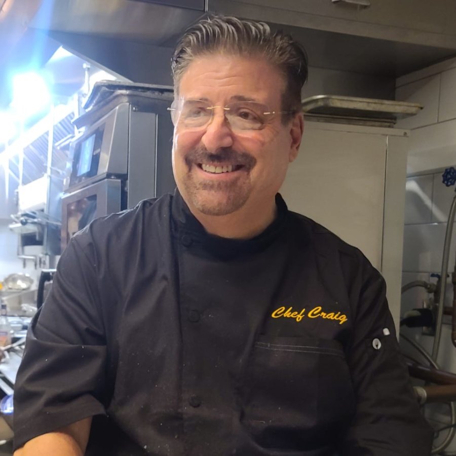 Executive Chef Craig Carlino in the Rick's kitchen